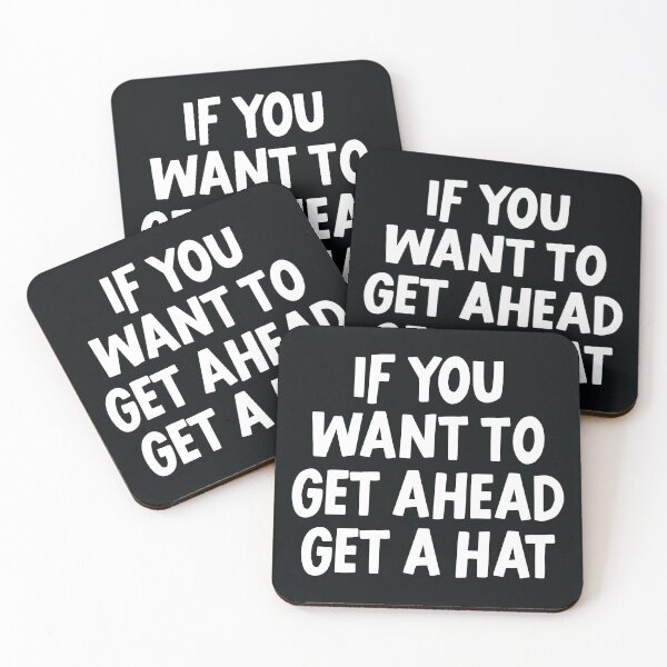 Item preview, if you want to get ahead get a hat designed and sold by WeBestdesign.