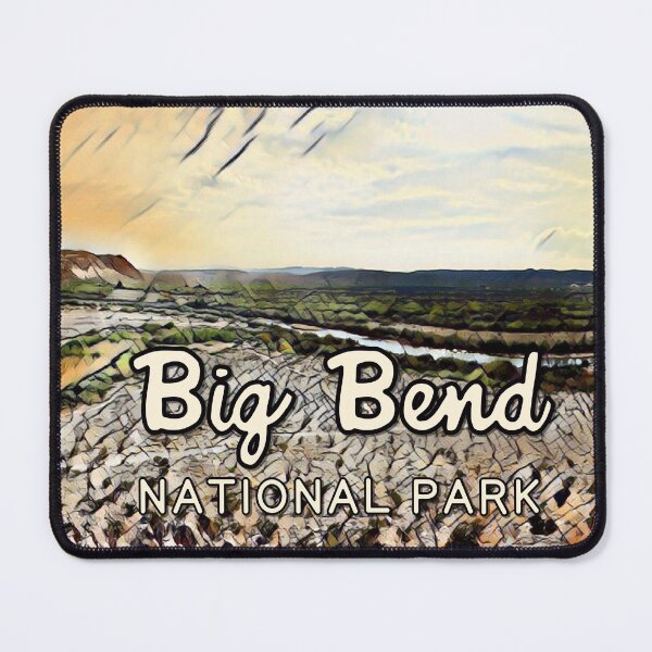 Item preview, Big Bend - National Park Art Collection designed and sold by NationalParkArt.