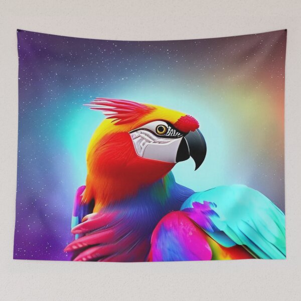 Item preview,  Cosmic Mystical Parrot designed and sold by Itsheartshop.