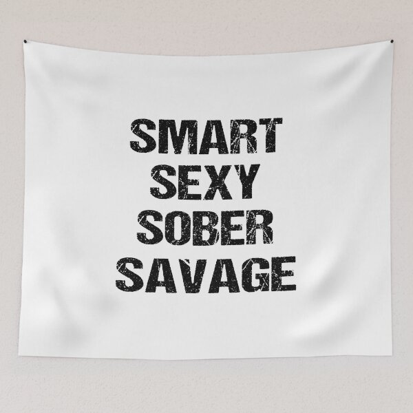 Aperçu de l'œuvre smart sexy sober savage,cup and sticker créée et vendue par highteek ⭐️⭐️⭐️⭐️⭐️.