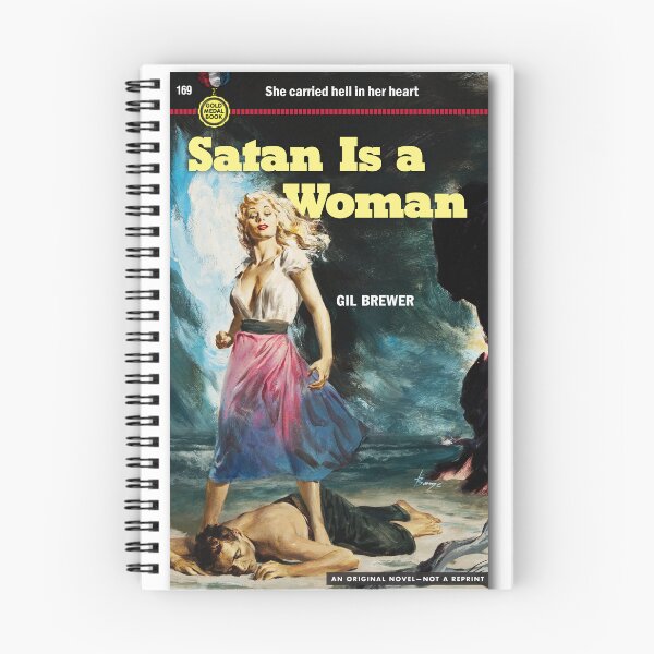 Item preview, Satan is a Woman Book Cover Poster designed and sold by jvorzimmer.