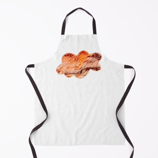 Item preview, Cloud shape in muted orange and cream designed and sold by FlossOrFi.