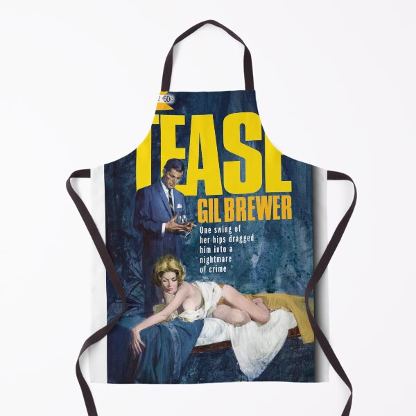 Item preview, The Tease by Gil Brewer Paperback Cover Poster designed and sold by jvorzimmer.