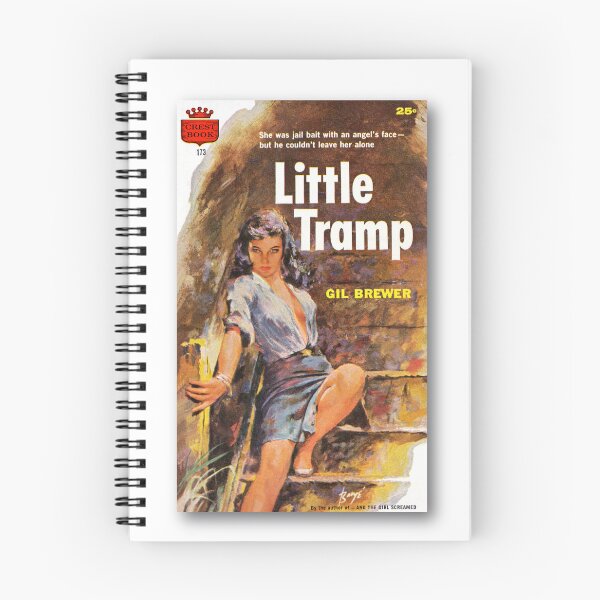 Item preview, Little Tramp by Gil Brewer Paperback Cover Poster designed and sold by jvorzimmer.