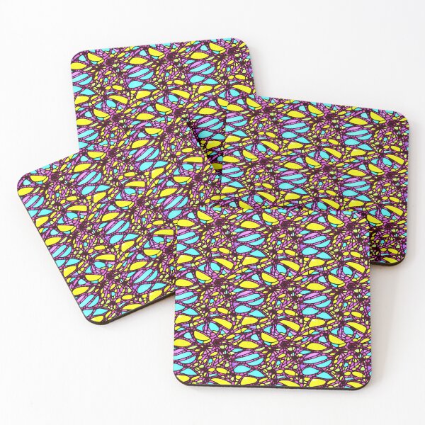 Item preview, Seamless, tiling organic semi-psychedelic pattern designed and sold by Langemark Pens.