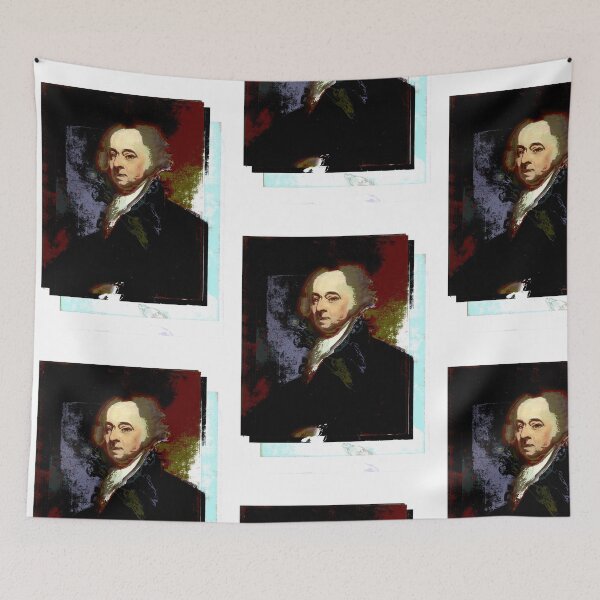 Item preview, President John Adams after/('bastardisation') Asher B. Durand (1767-1845) designed and sold by timothybeighton.