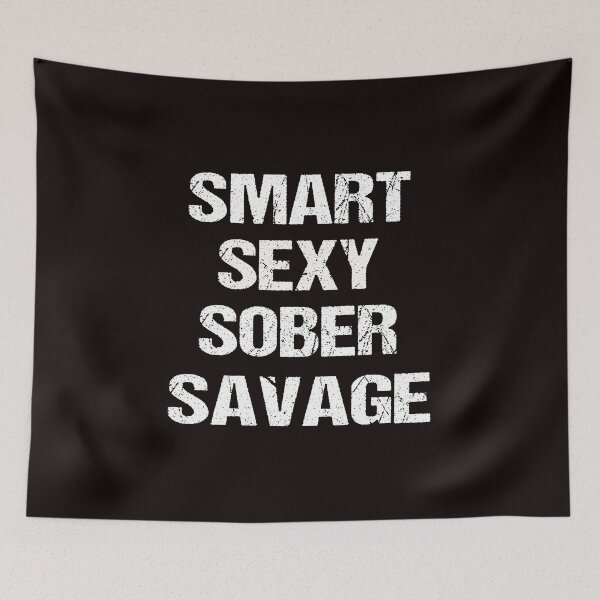 Aperçu de l'œuvre smart sexy sober savage,cup and sticker créée et vendue par highteek ⭐️⭐️⭐️⭐️⭐️.