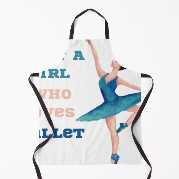 Item preview, Just A Girl Who Loves Ballet  designed and sold by BasicPrintStudio.