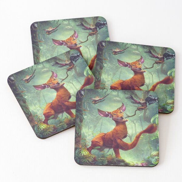 Item preview, Mystical Jungle Animals  designed and sold by Itsheartshop.