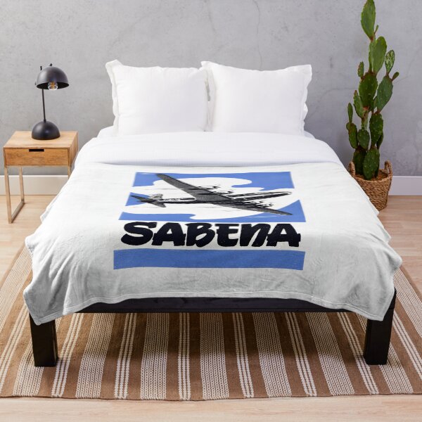 Item preview, SABENA DC-6 Vintage Travel Poster 50's designed and sold by Mitch-Angelo.