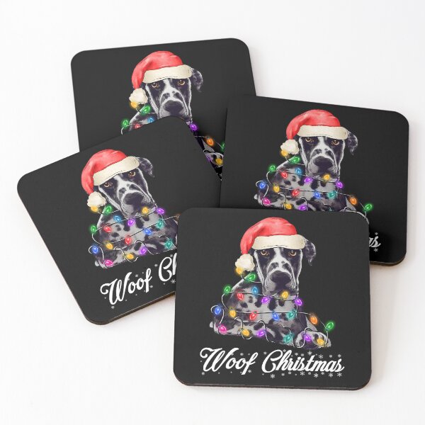 Artikelvorschau, Santa Dogge Dog Weihnachtsbeleuchtung entworfen und verkauft von Blok45.