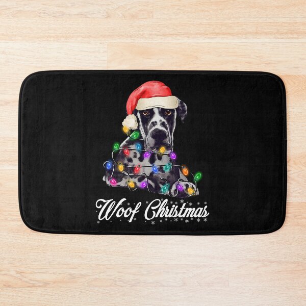 Artikelvorschau, Santa Dogge Dog Weihnachtsbeleuchtung entworfen und verkauft von Blok45.