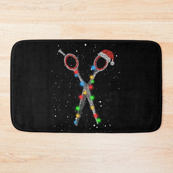 Item preview, Funny scissor hairstylist santa christmas hair stylist xmas  designed and sold by WilliamMacken.