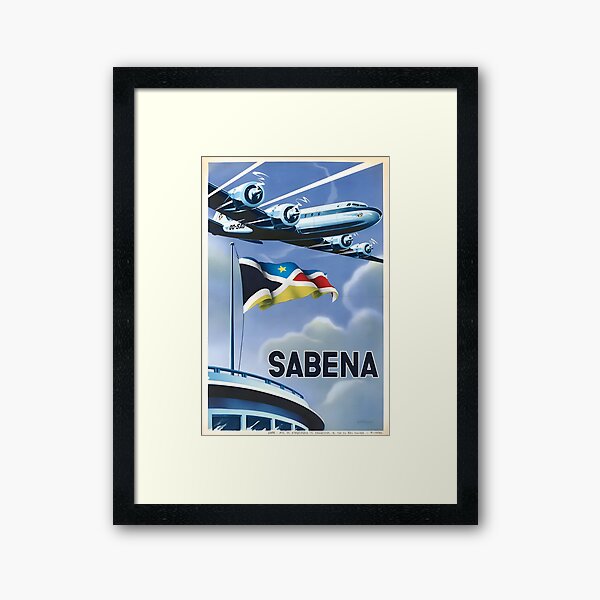 3年保証』 SABENA サベナ航空／ヴィンテージ磁器皿／エアライン