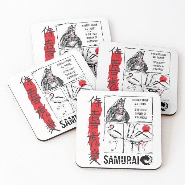 Item preview,   ''WARRIOR SAMURAI'' - Inspirational Artwork designed and sold by MotivationSpark.