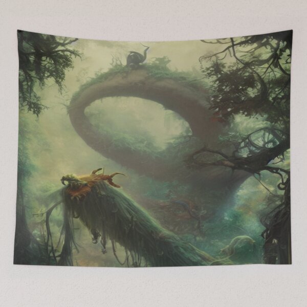 Item preview, Mystical Beautiful Jungle designed and sold by Itsheartshop.