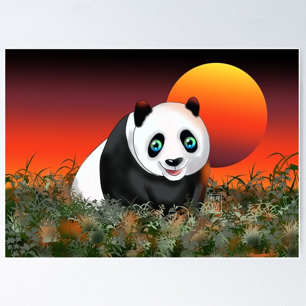 Poster: Cartoon Panda