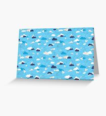 Paper Airplanes Greeting Card