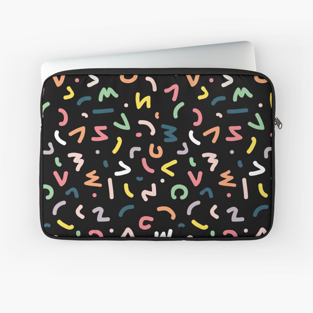 Neon Lights Laptop Sleeve