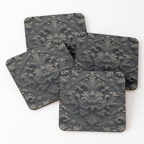 Item preview, 3D Damask Pattern no. 3 designed and sold by Mneemonic.