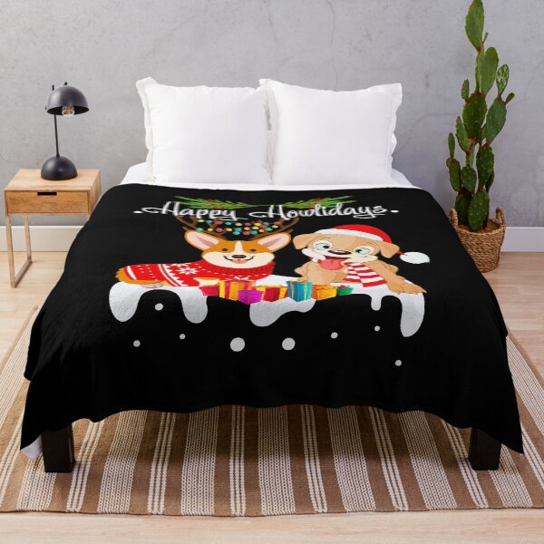 Item preview, Happy howlidays funny dog christmas designed and sold by WilliamMacken.