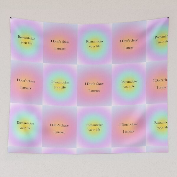 Item preview, Romanticize your life positive spiritual affirmation designed and sold by SimpleFloStudio.