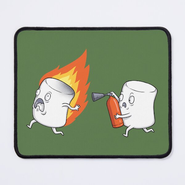 Artikelvorschau, Marshmallows bei einem Picknick entworfen und verkauft von ComicadaArt.
