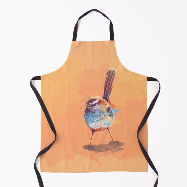 Item preview, Lost in Melody - Cute Cactus Wren designed and sold by Flo Art Studio.