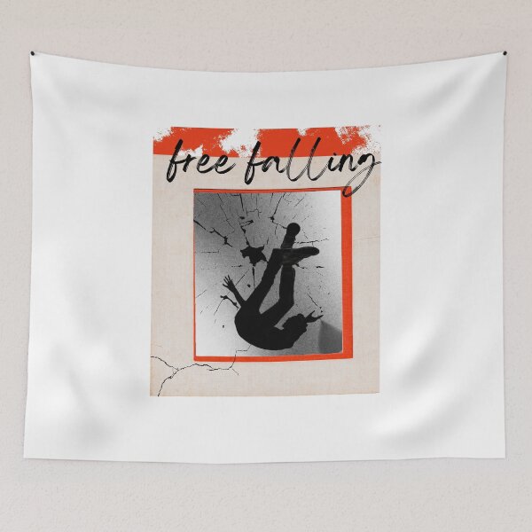 Item preview, Free falling | man | vintage  designed and sold by Mused by Melancholy.
