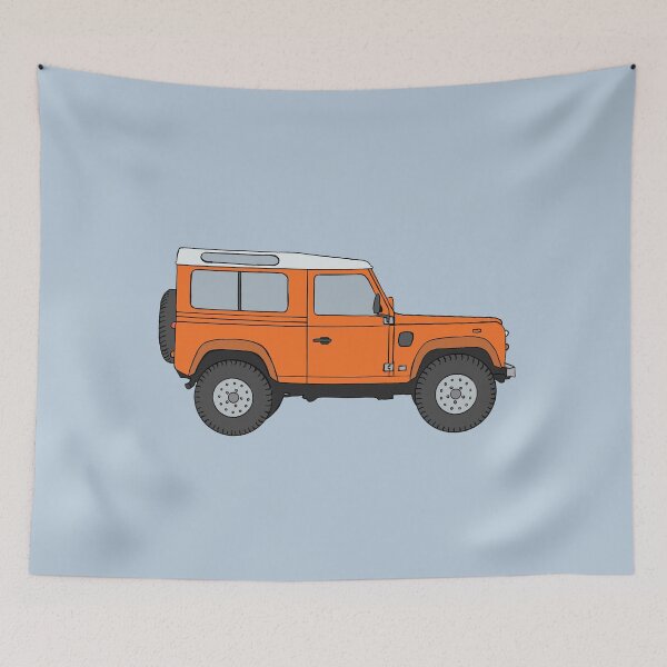 Item preview, Defender 90 SUV - Paris Orange designed and sold by littleparis.