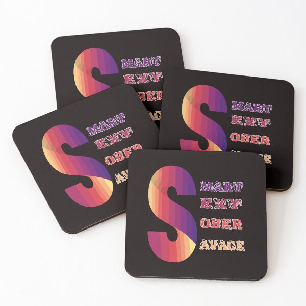 Item preview, smart sexy sober savage,cup and sticker designed and sold by highteek  ⭐️⭐️⭐️⭐️⭐️.