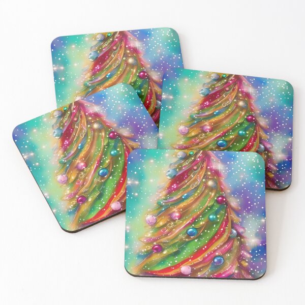 Item preview, Colorful Festive Christmas Tree designed and sold by DigitalMandy.