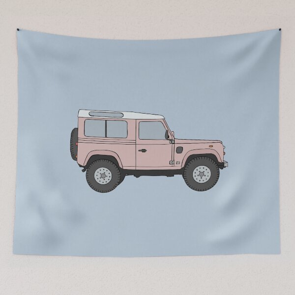 Item preview, Defender 90 SUV - Blush Pink designed and sold by littleparis.