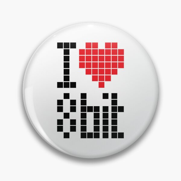 Artikelvorschau, Ich liebe Pixel v.1 entworfen und verkauft von x1brett.