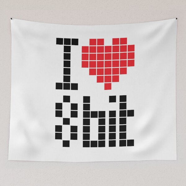 Item preview, I love pixels v.1 designed and sold by x1brett.
