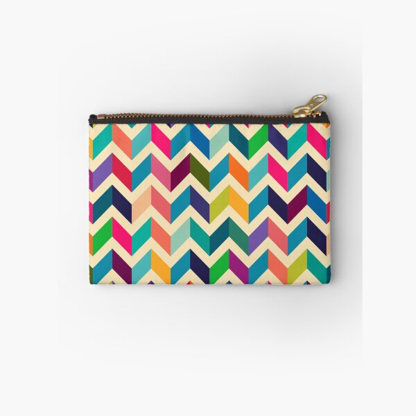 Item preview, Retro Zig Zag Colorful Pattern designed and sold by PatternMama.