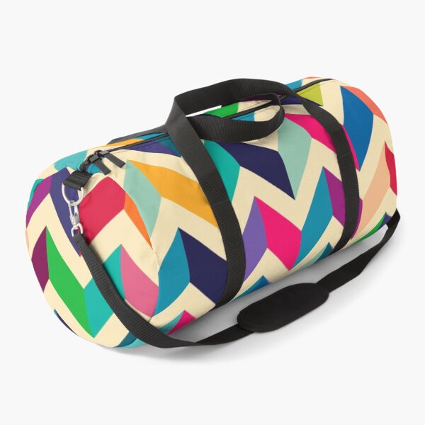 Item preview, Retro Zig Zag Colorful Pattern designed and sold by PatternMama.