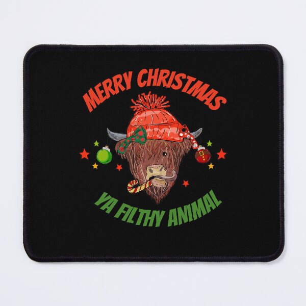 Item preview, Merry Christmas Ya Filthy Animal designed and sold by Davestre Designs.