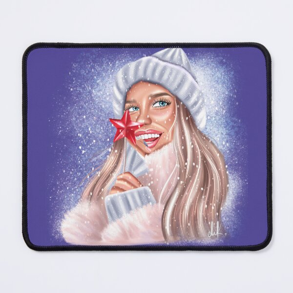 Item preview, Xmas lady with lollipop designed and sold by Moniartprints.