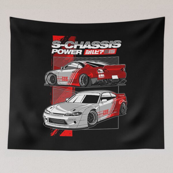 Item preview, S15 Silvia JDM Retro Tokio Tuning Fan Car designed and sold by AutoDesignWerks.