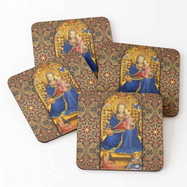 Item preview, MADONNA OF THE HUMILITY Virgin With Child and Angels designed and sold by BulganLumini.