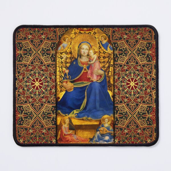 Item preview, MADONNA OF THE HUMILITY Virgin With Child and Angels designed and sold by BulganLumini.