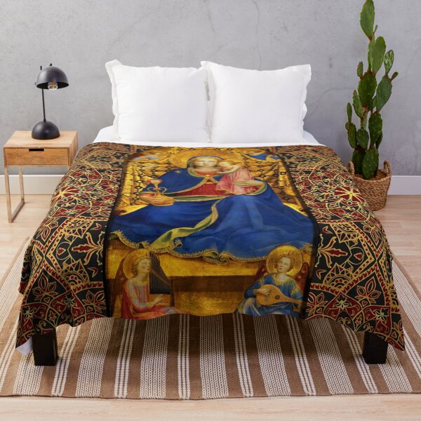 Item preview, MADONNA OF THE HUMILITY Virgin With Child and Angels designed and sold by BulganLumini.