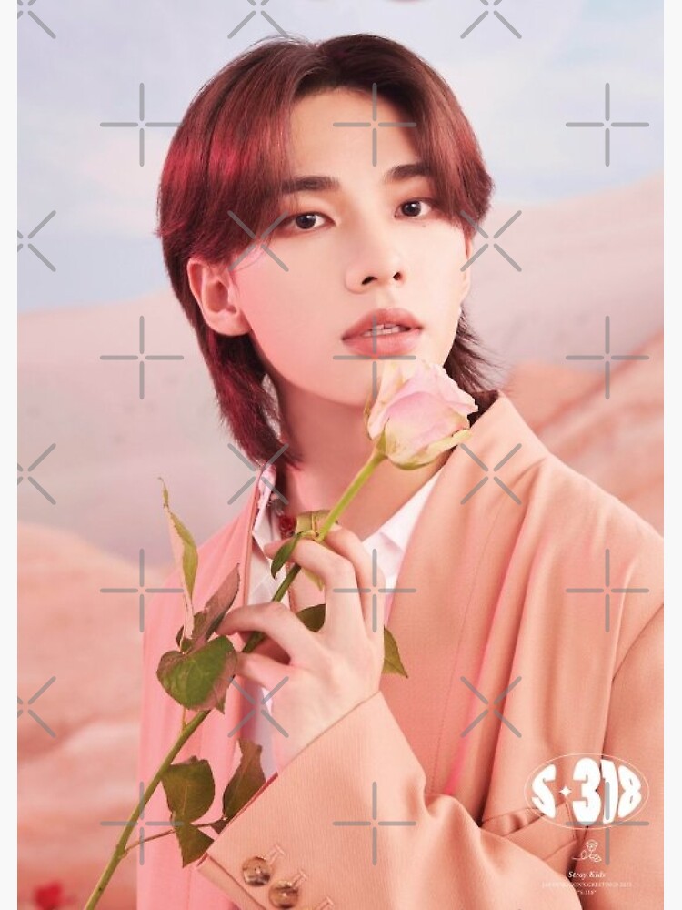 Stray Kids Hyunjin Poster | Leinwand Wandkunst 30x45cm | K-Pop Dekoration Für Wohnzimmer & Jugendzimmer