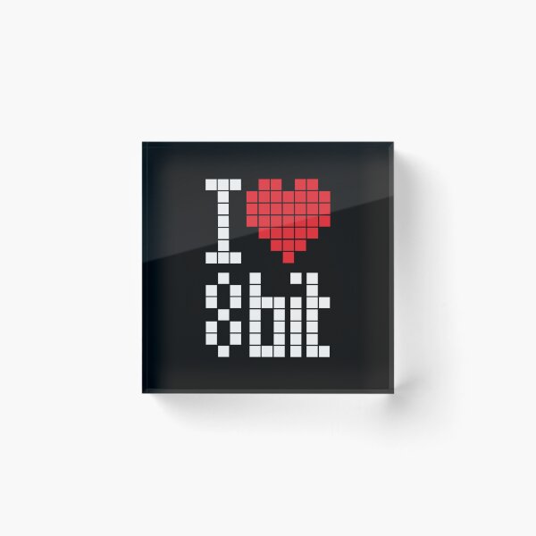 Item preview, I love pixels v.2 designed and sold by x1brett.