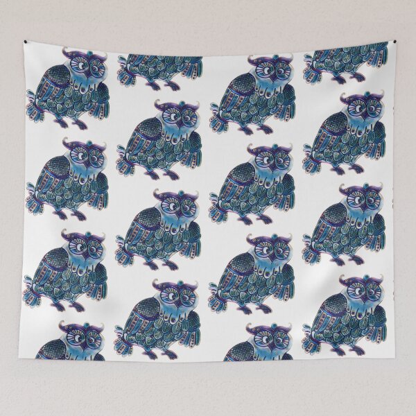 Item preview, Blue owl designed and sold by Gogodzy.