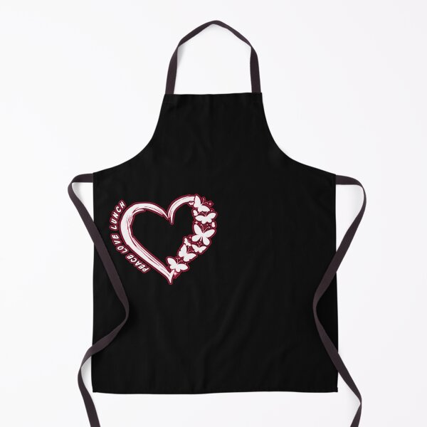 Item preview, Peace Love Lunch Lady designed and sold by NabShirts ⭐⭐⭐⭐⭐.