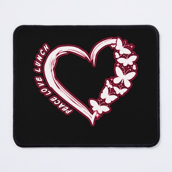 Item preview, Peace Love Lunch Lady designed and sold by NabShirts ⭐⭐⭐⭐⭐.