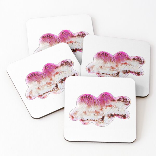 Item preview, Cloud shape in bright pink designed and sold by FlossOrFi.
