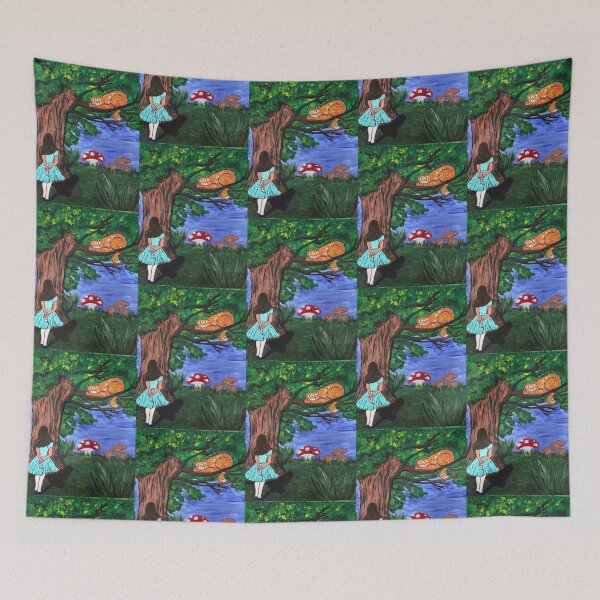Item preview, Alice and the Cheshire Cat designed and sold by Laura Crean.